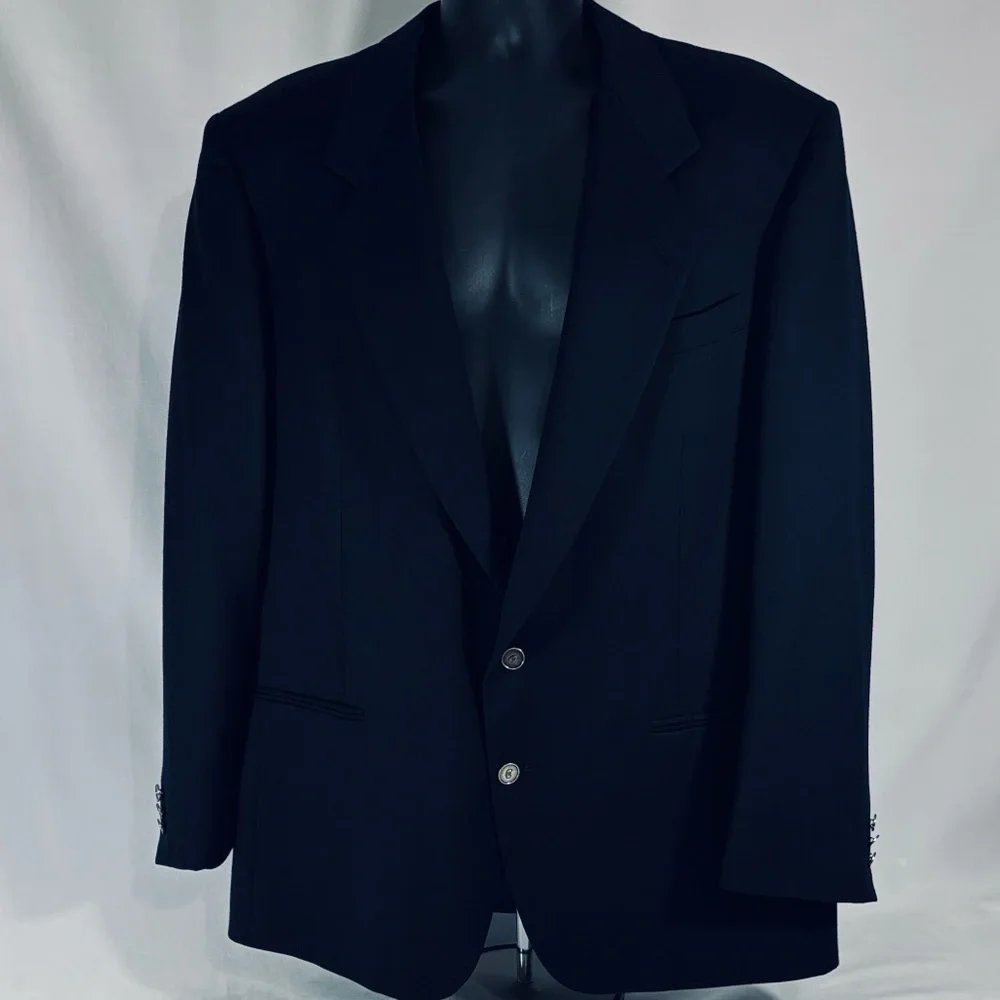 Nino Cerritos Rue Royale 100% Pure Wool Suit Coat 46R **